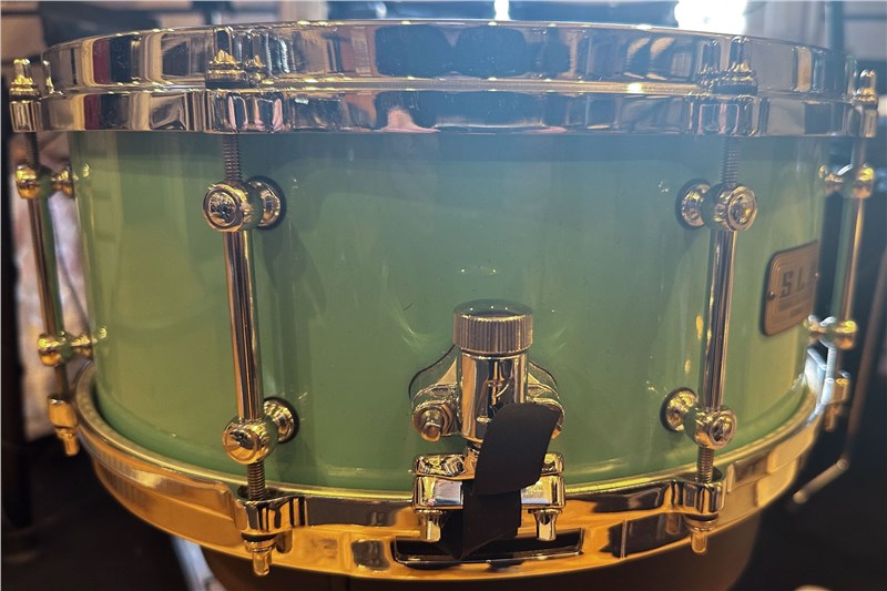 TAMA S.L.P 14" x 5.5" Fat Spruce Turquoise