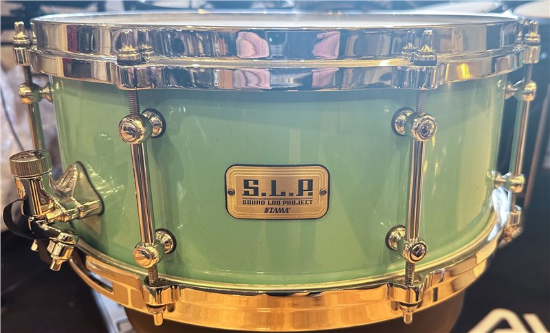 TAMA S.L.P 14" x 5.5" Fat Spruce Turquoise