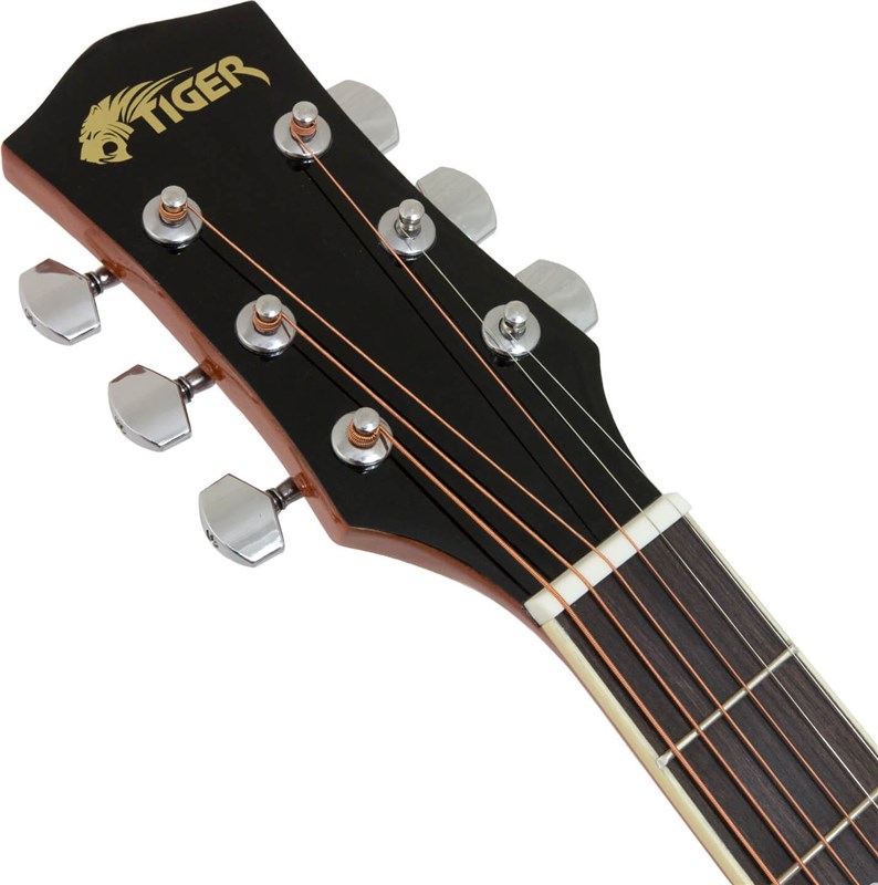 Tiger ACG1 Acoustic Guitar 3/4 Size Natural 3