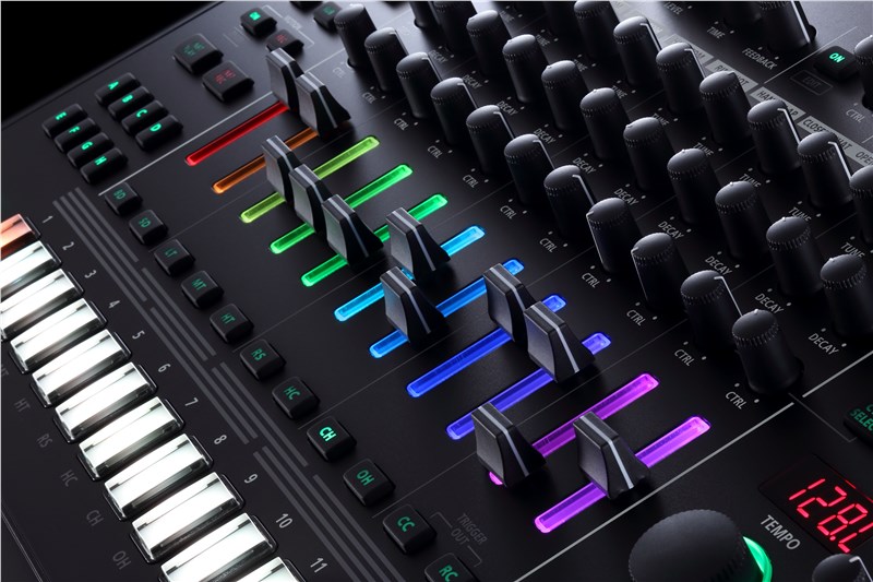 Roland TR-8S Faders