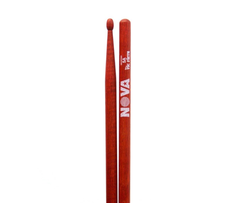 Vic Firth Nova 5A Wood Tip Drumsticks (Red)