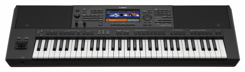Yamaha PSR-SX700 Digital Keyboard, over head view