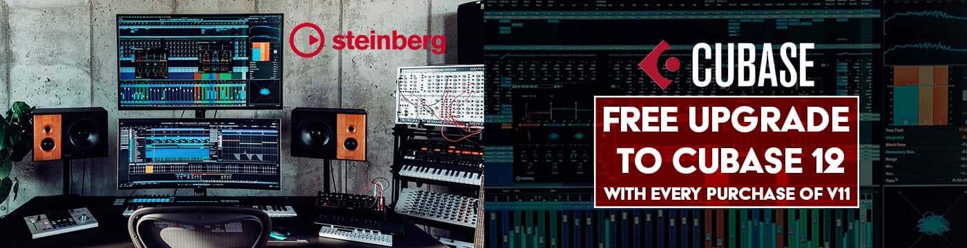 Cubase Upgrade to 12 Banner