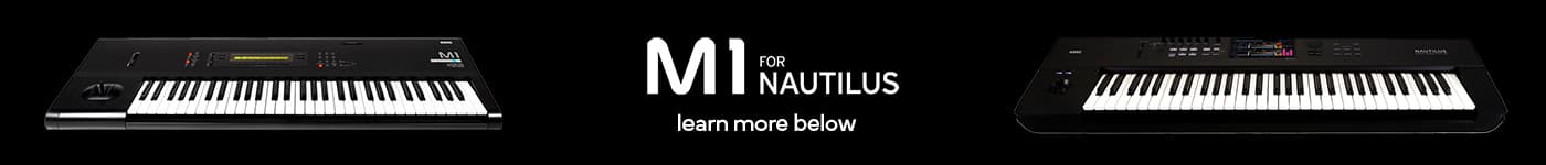 Korg Nautilus M1 SKU Banner