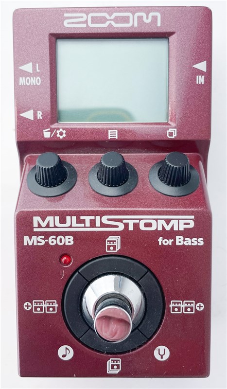 Zoom MS-60B MultiStomp Multi Effects Pedal, Second-Hand