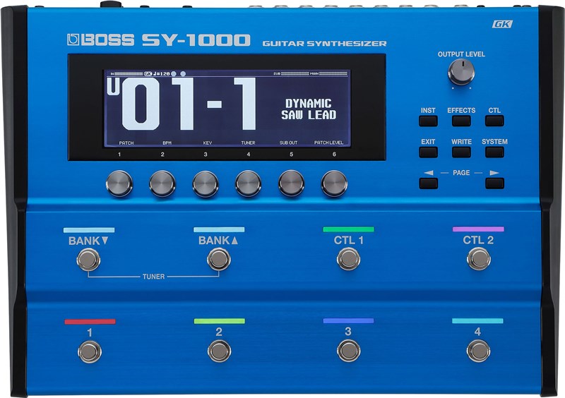 Boss SY-1000 Synthesizer Pedal 1