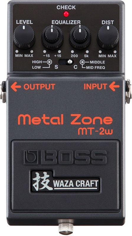 Boss Waza Craft MT-2W Metal Zone Main
