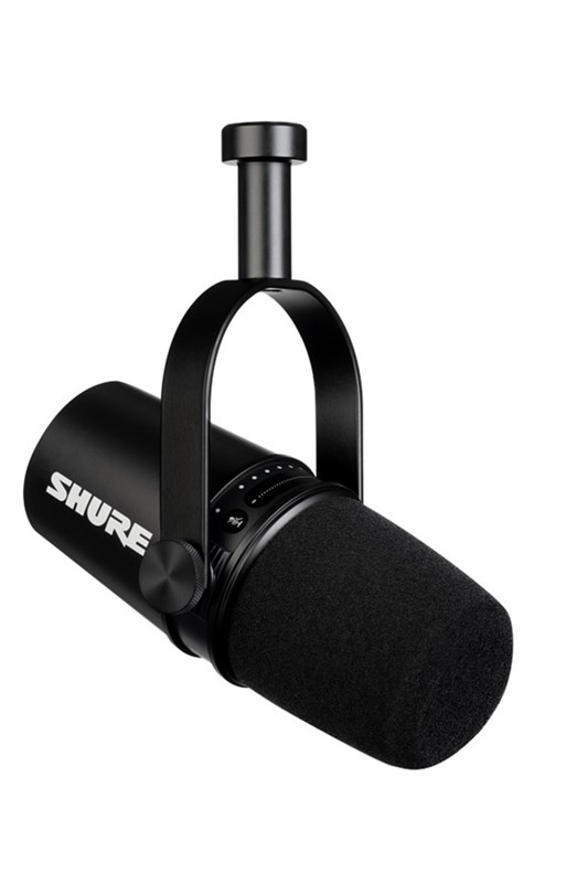 Shure Mv7 Dynamic Podcast Microphone Black