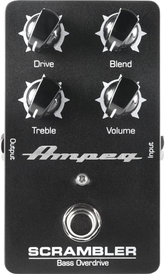 Ampeg Scrambler Bass Overdrive Pedal, Nearly New