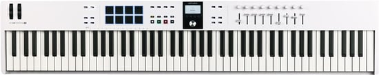 Arturia KeyLab Essential 3 88 Controller Keyboard, White