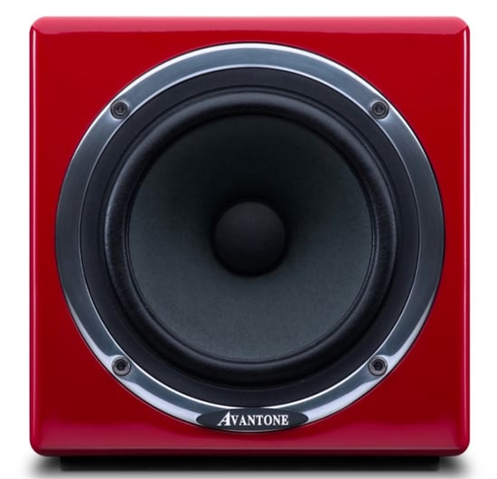 Avantone MixCube Active Studio Monitor, Red, Single 