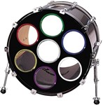 Os Bass Drum Os 6in, Black