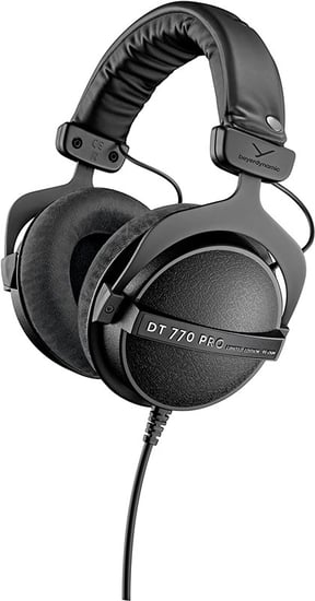 Beyerdynamic DT 770 Pro Studio Monitor Headphones, Limited Edition Black, 80 Ohm