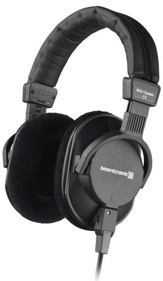 Beyerdynamic DT 250 Studio Monitor Headphones, 80 Ohm