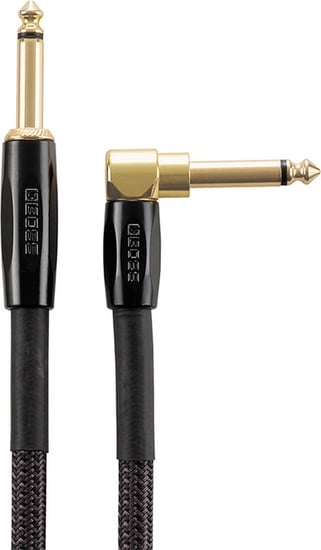 Boss BIC-P18A Premium Instrument Cable, Angled/Straight, 5.5m/18ft