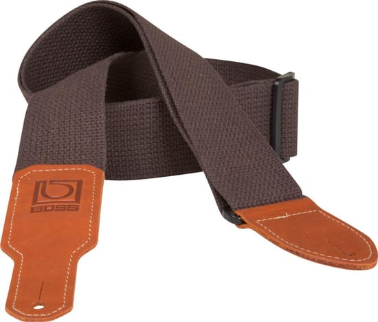Boss BSC-20 Cotton Strap, 2in, Brown