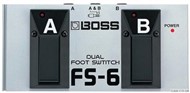 Boss FS-6 Latched & Unlatched Footswitch Pedal