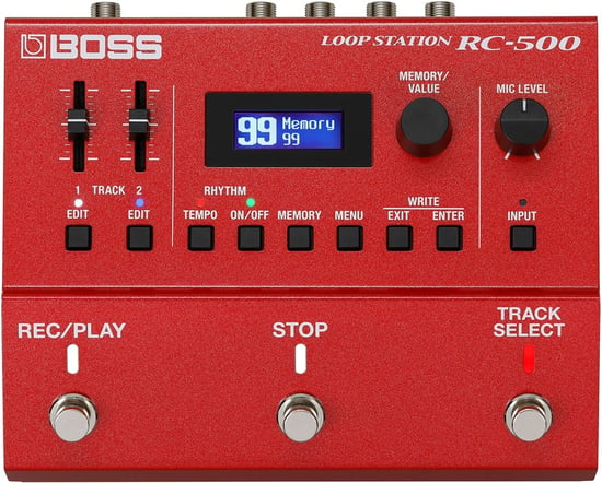 Boss RC-500 Dual Track Loop Station Pedal, Nearly New