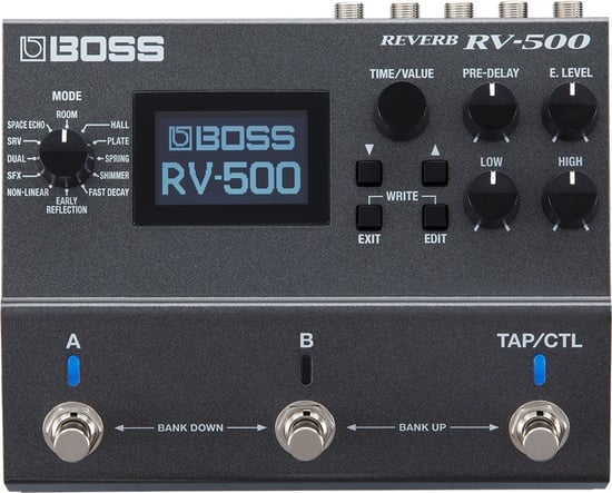 Boss RV-500 Reverb Effects Pedal