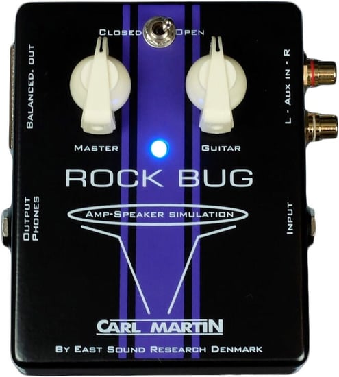 Carl Martin Rock Bug Amp Speaker Sim Pedal