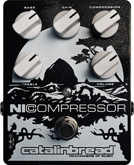Catalinbread Nicompressor Compressor Pedal, Black