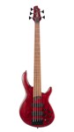 Cort B5 Element 5-String Bass, Open Pore Burgundy Red
