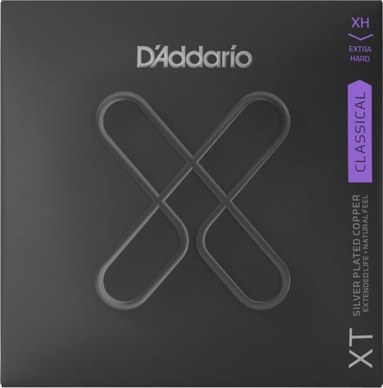 D'Addario XTC44 XT Silver Plated Copper Classical, Extra Hard Tension