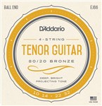 D'Addario EJ66 80/20 Bronze Tenor Guitar, 10-32