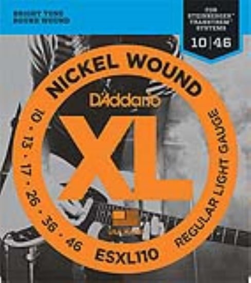 D'Addario ESXL110 Double Ball End Nickel (10-46)