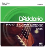 D'Addario EJ65S Pro-Art Custom Extruded Ukulele, Soprano, 24-38