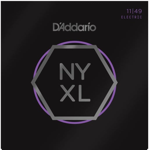 D'Addario NYXL1149 Nickel Wound Electric, Medium, 11-49