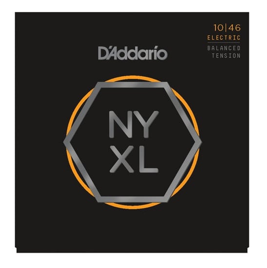 D'Addario NYXL1046BT Nickel Wound Electric, Balanced Tension, 10-46