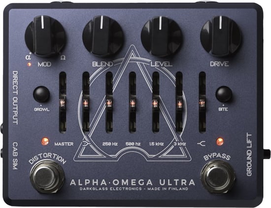 Darkglass Alpha-Omega Ultra Dual Distortion Pedal
