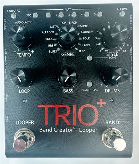 DigiTech Trio+ Advanced Band Creator & Looper Pedal, Second-Hand