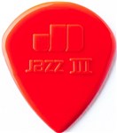 Dunlop 47R3S Jazz III Picks, Red, 24 Pack Refill