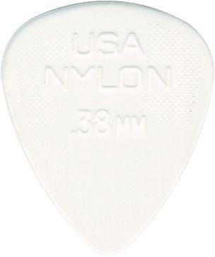 Dunlop 44P Nylon Picks, .38mm, 12 Pack