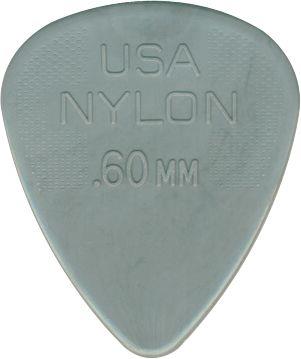 Dunlop 44P Nylon Picks, .60mm, 12 Pack