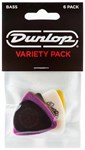 Dunlop PVP117 Bass Pick Variety Pack, 6 Pack	