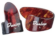 Dunlop 9020TP Thumb/Finger Picks, Large, Shell, 4 Pack