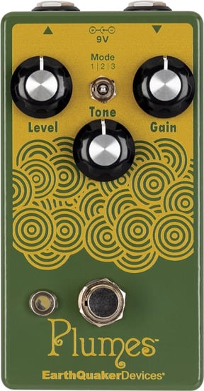 EarthQuaker Plumes Overdrive Pedal