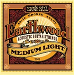 Ernie Ball 2003 Earthwood 80/20 Bronze Acoustic, Medium Light, 12-54