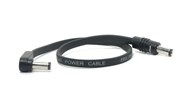 EBS DC1-28 90/0 One-to-One Flat Power Angled to Straight Cable, 28cm