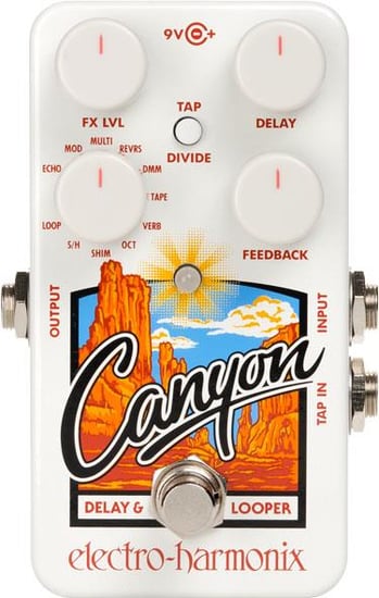 Electro-Harmonix Canyon Delay Looper Pedal