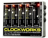 Electro-Harmonix Clockworks Rhythm Generator Synthesizer Pedal