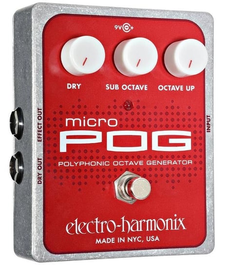 Electro-Harmonix Micro Pog Polyphonic Octave Generator Pedal