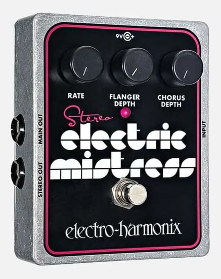 Electro-Harmonix Stereo Electric Mistress Flanger Chorus Pedal