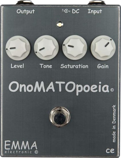 Emma Electronic OMP-1 OnoMATOpoeia Booster/Overdrive Pedal