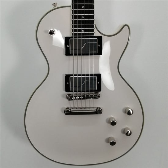 Epiphone Jerry Cantrell Prophecy Les Paul Custom, Bone White, Ex-Display