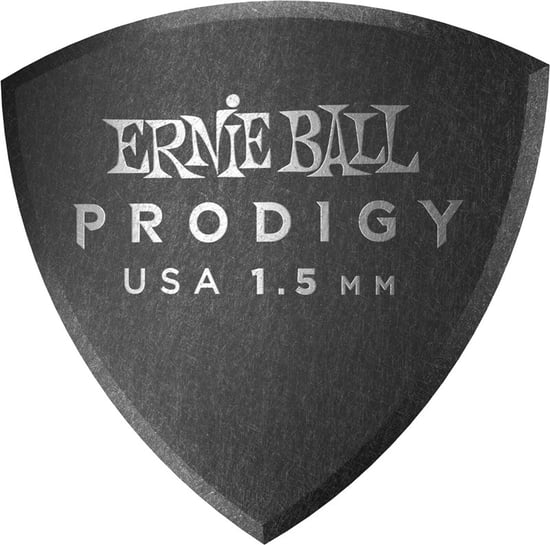 Ernie Ball 9332 Prodigy Large Shield Pick, 1.5mm, 6 Pack