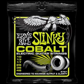 Ernie Ball 2721 Cobalt Regular Slinky Electric, 10-46